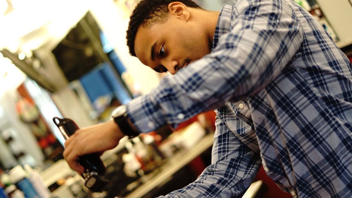 James at Premium Cutz in Ypsilanti