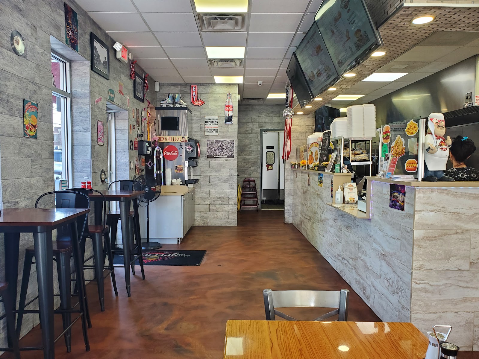 Speedys big burgers — photo